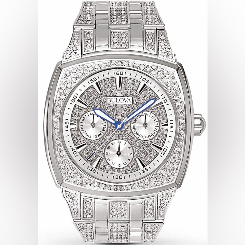 Bulova Swarovski Crystal Watch